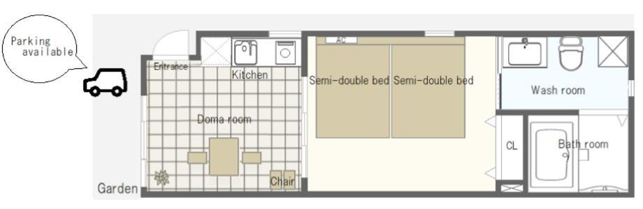 Apartamento スポルト東京 Tokio Habitación foto